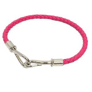 Hermes Braided Leather Bracelet Jumbo Aq7121